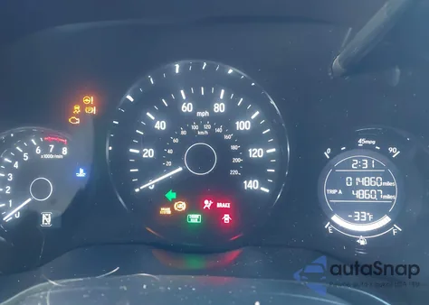 2022 Honda Hr-V 2Wd Sport z USA, uszkodzony, nr VIN 3CZRU5H14NM727419